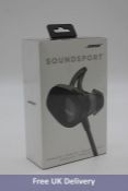 Bose Sound Sport Wireless Headphones, Black