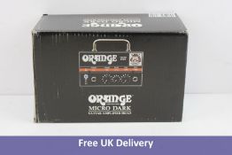 Orange Amplification Micro Dark Guitar Amplifier, Black