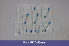 Twenty iPhone 11 Aux Adapters, White and Blue
