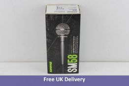 Shure SM58SE Vocal Microphone, Black and Silver
