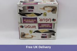 Ugur Katmer electric pancake oven, Burguandy