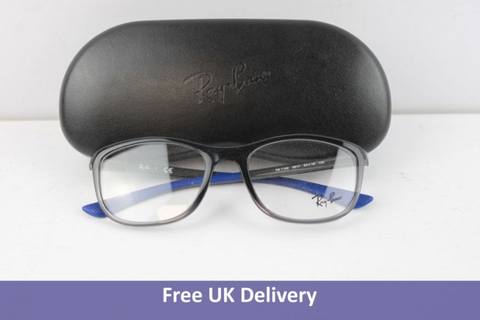 Ray-Ban Eyeglasses, RB7169, Black and Blue