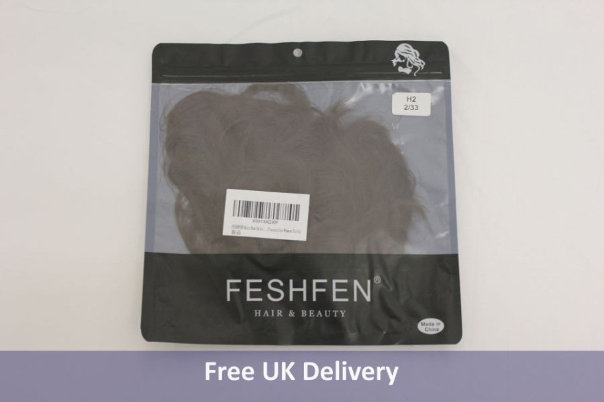 Twenty Feshfen Hair Bun Extension Scrunchies, Auburn