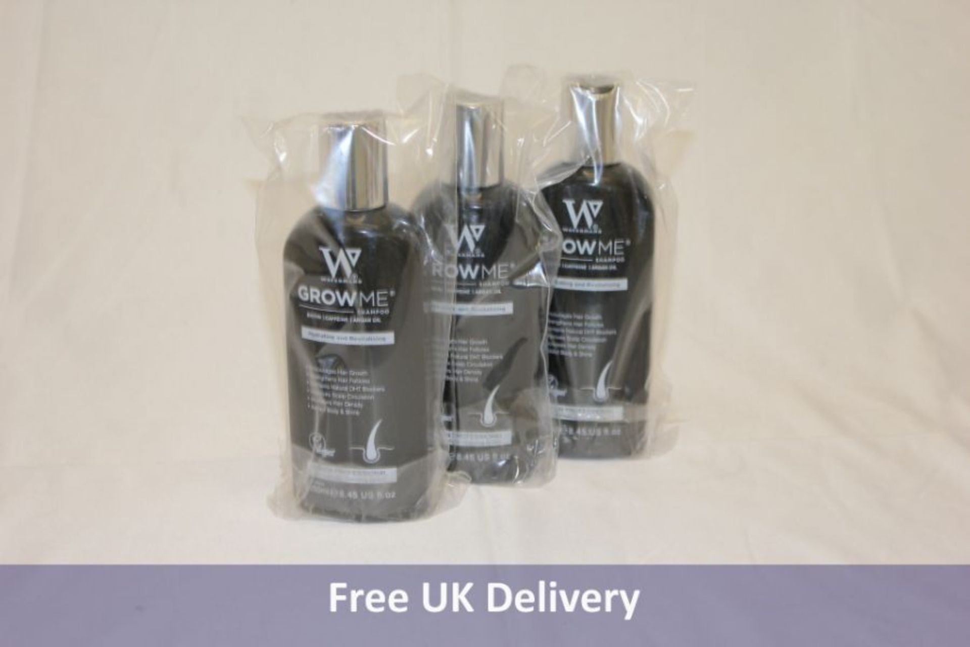Twenty-five Hair Growth Shampoo and Conditioner by Watermans UK Male and Female Hair Loss Products,