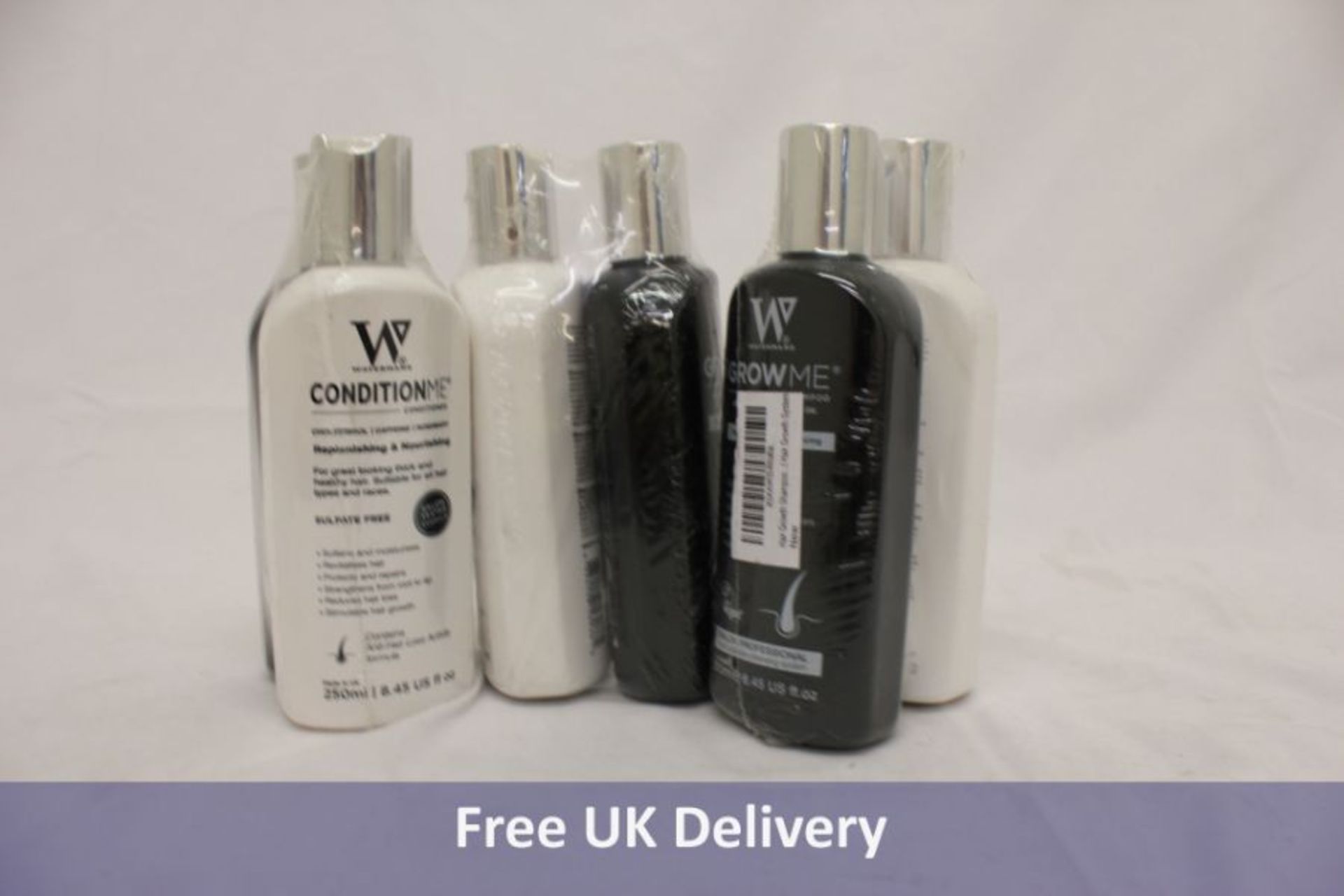 Nineteen Hair Growth Shampoo and Conditioner by Watermans UK Male and Female Hair Loss Products, wit