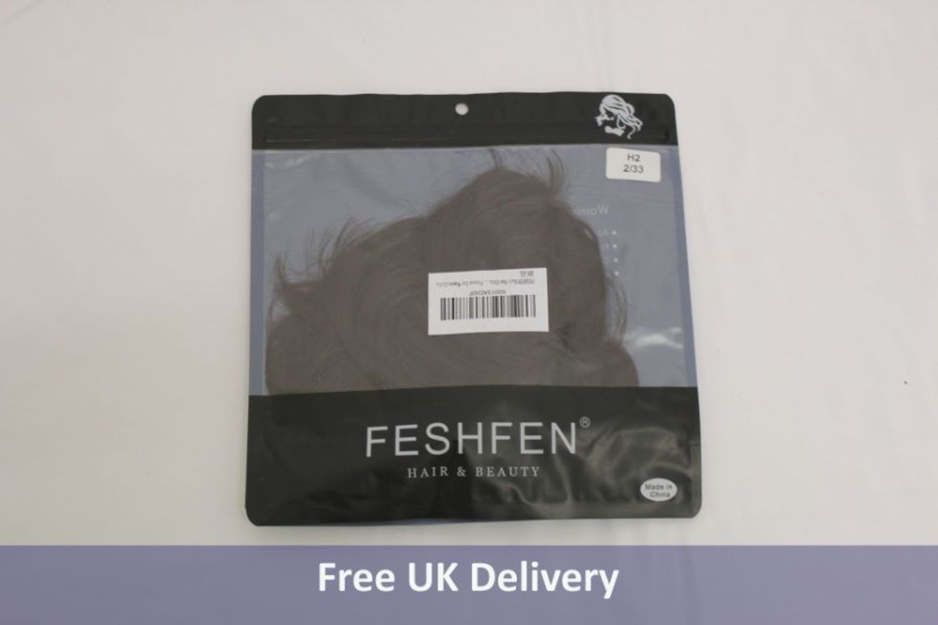 Twenty Feshfen Hair Bun Extension Scrunchies, Auburn