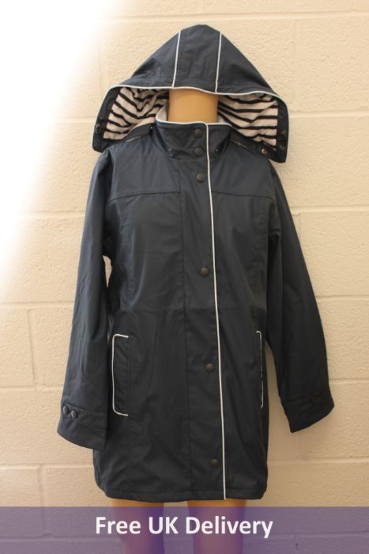 Four Captain Corsaire Women's Regate Ete Waterproof Rain Coat, Navy, to include 2x Size 20 and 2x Si
