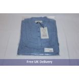 Three Lollys Laundry Huxi Shirt, Dusty Blue to include 1x Size S, 1x Size M and 1x Size L