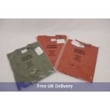 Approximately 45 Colorful Standard Collection T-Shirts, Various sizes and colours to include Deep Bl