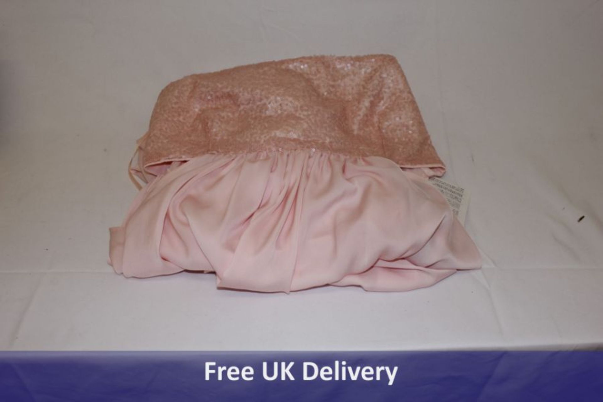 Annarita N Women's Abito Lungo Long Dress, Pink, UK 18.5