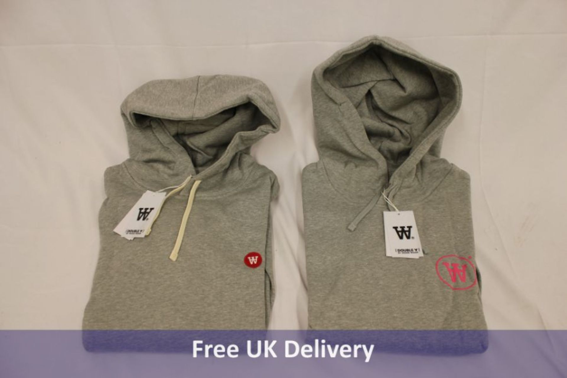 Eleven Double A Ian Hoodie, Grey to include 3x Medium, 4x Large, 3x XL and 1x XXL