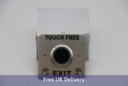 Four RGL No Touch Exit Button EBNT/TF-1