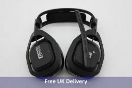 Astro A50 Gen 4 Wireless RF Gaming Headset, Black/Silver. No Base