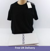 Givenchy Men's Contrast T-Shirt, Black, XS