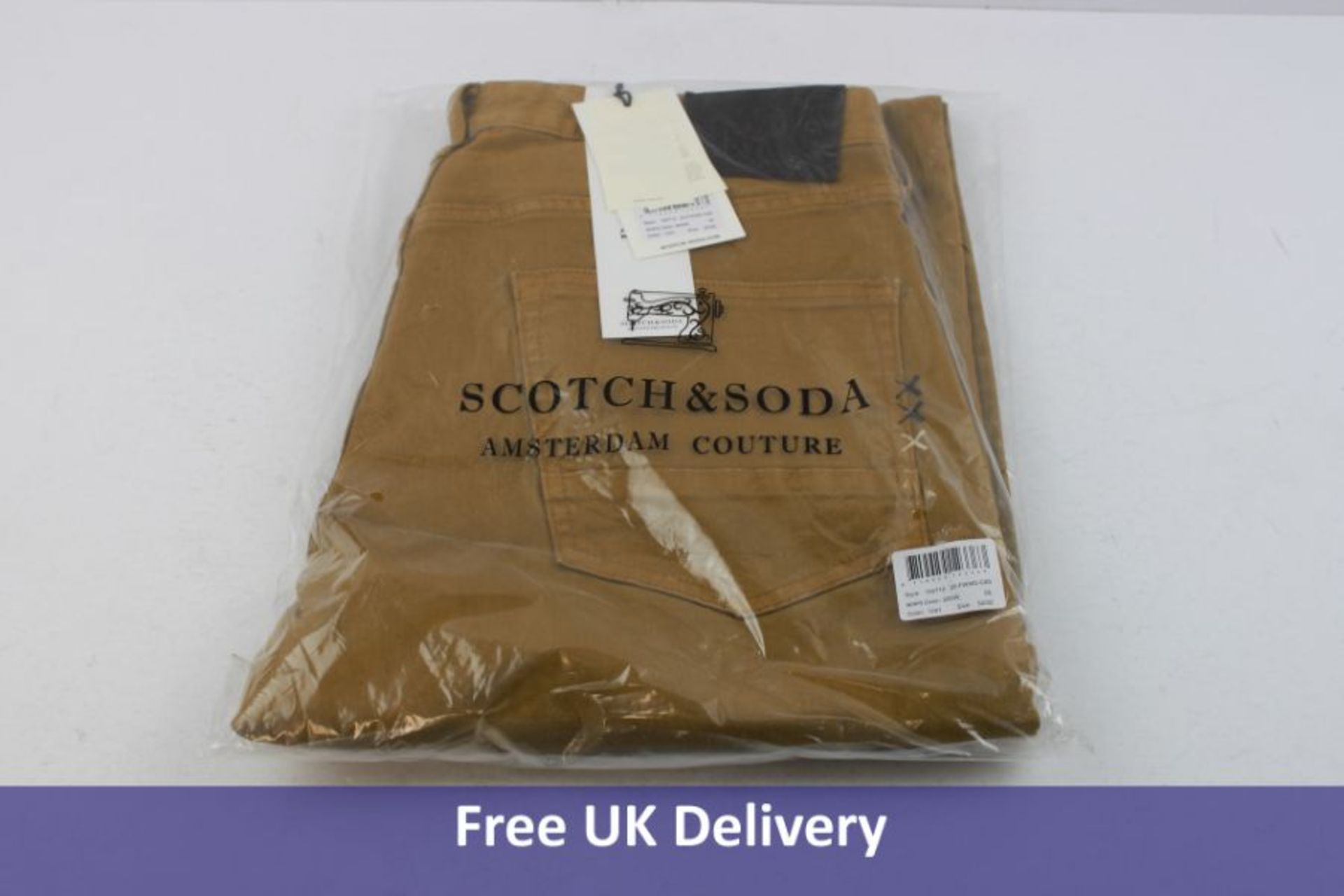 Scotch & Soda Ralston Regular Slim Jeans, Mustard, W32, L32