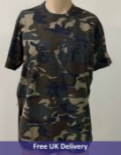 Dsquared2 Icon Men's T-Shirt, Military Dark Green, Size XL