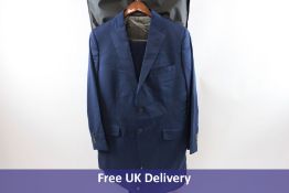 Tom James Men's Suit, Navy, Trousers Size L31, W32, Jacket 40" Small