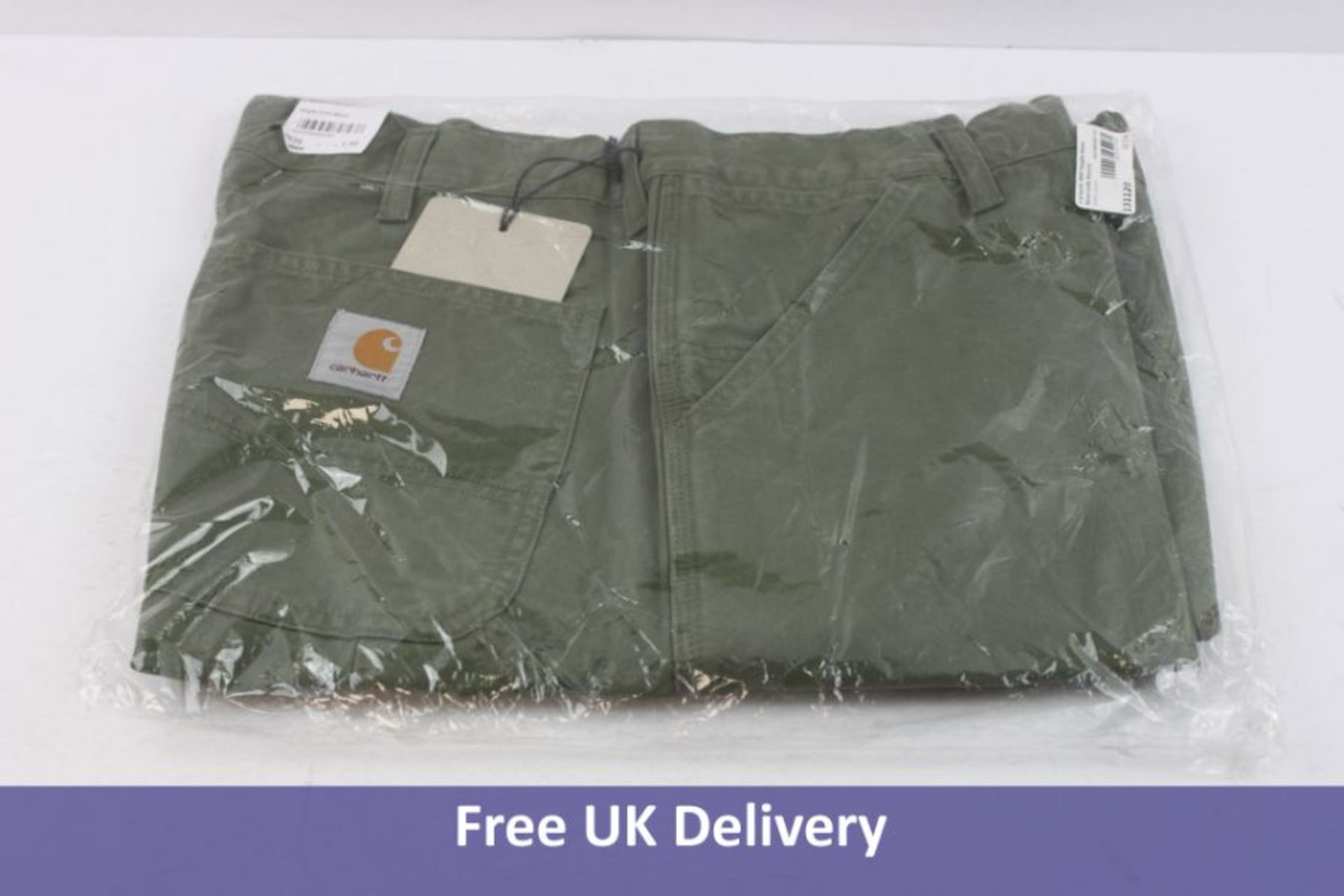 Carhartt WIP Single Knee Shorts, Dollar Green, W 34