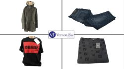 TIMED ONLINE AUCTION: A Wide Selection of Men's Clothing and Fashion. FREE UK DELIVERY!