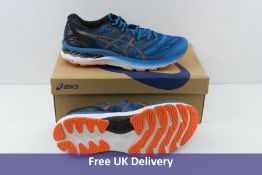Asics Men's Gel-Nimbus 23 Running Shoes, Reborn Blue and Black, UK 10.5
