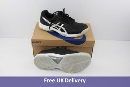 Asics Men's Gel-Dedicate 6 Tennis Trainers, Black and White, UK 10.5