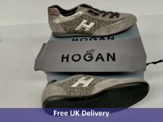 Hogan Men's Olympia H 3D Catrame Piombo Trainers, Grey, EU 41