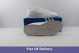 Adidas Men's Supercourt Trainers, White, UK 10. Box damaged