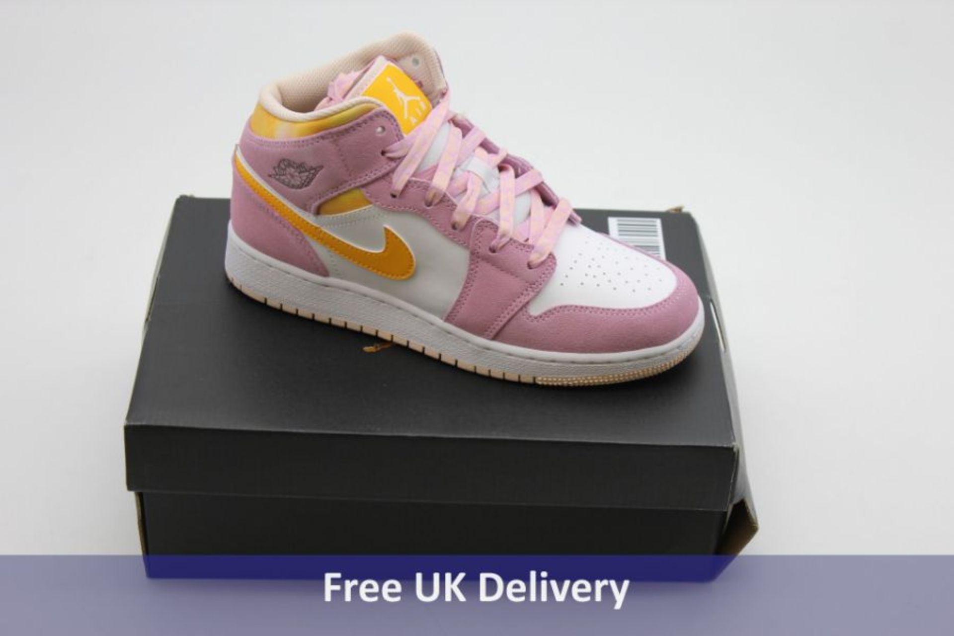 Nike Air Jordan Mid Se GS Trainers, Arctic Pink, UK 5.5