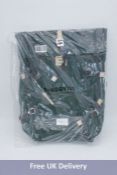 Urban Outdoor Bernt Rolltop Backpack, 13″, Recycled Polyester, Dark Green