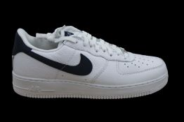 Nike Men's Air Force 1 Craft Trainers, White Obsidian, UK 11