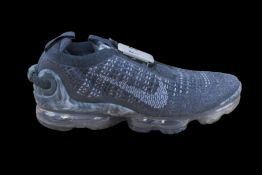 Nike Air Vapormax 2020 Fly Knit Trainers, Black and Dark Grey, UK 5.5