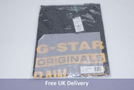 Eight G-STAR RAW Graphic T-Shirt, Black, XXL