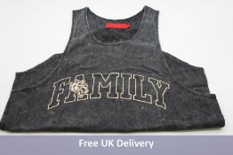 Darc Sport items to include 1x Family Forever Drop Tank, Pigment Black, Size XL, 1x Family Forever D