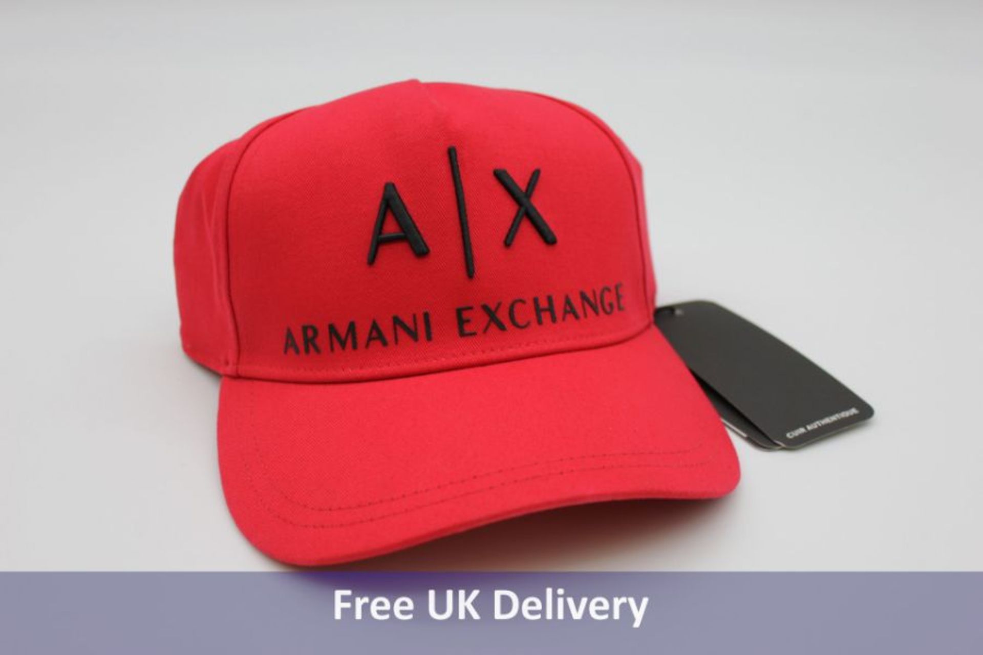 Hats to include 1x Porsche Baseball Cap, 718 Cayman GT4 Clubsport, 1x Replica Armani Exchange Cap, R - Image 2 of 3