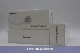 Three Medtronic Minimed Quick Set