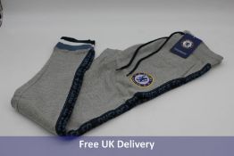 Chelsea Tape Deal Jogger, Grey Marl, Boys, Size S