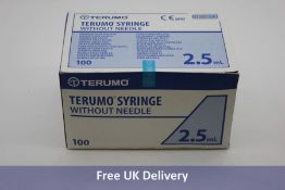 Four Terumo 2.5 ml Disposable Syringe, 100 pieces per pack