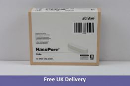 Eight Stryker Nasopore 5400-010-008 Nasal Dressings