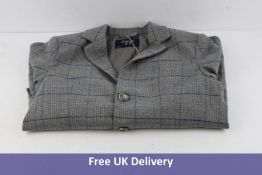 Il Gufo Children's Suit Jacket, Grey Check, Age 14 years