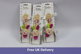 A Bag of Thirty Seven Bella Rabbit Pacifier Clips