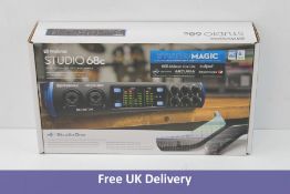 PreSonus Studio 68c, 6x8 USB Audio Interface