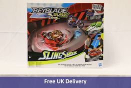 Beyblade Burst Turbo Sling Shock Rail Rush Battle Set