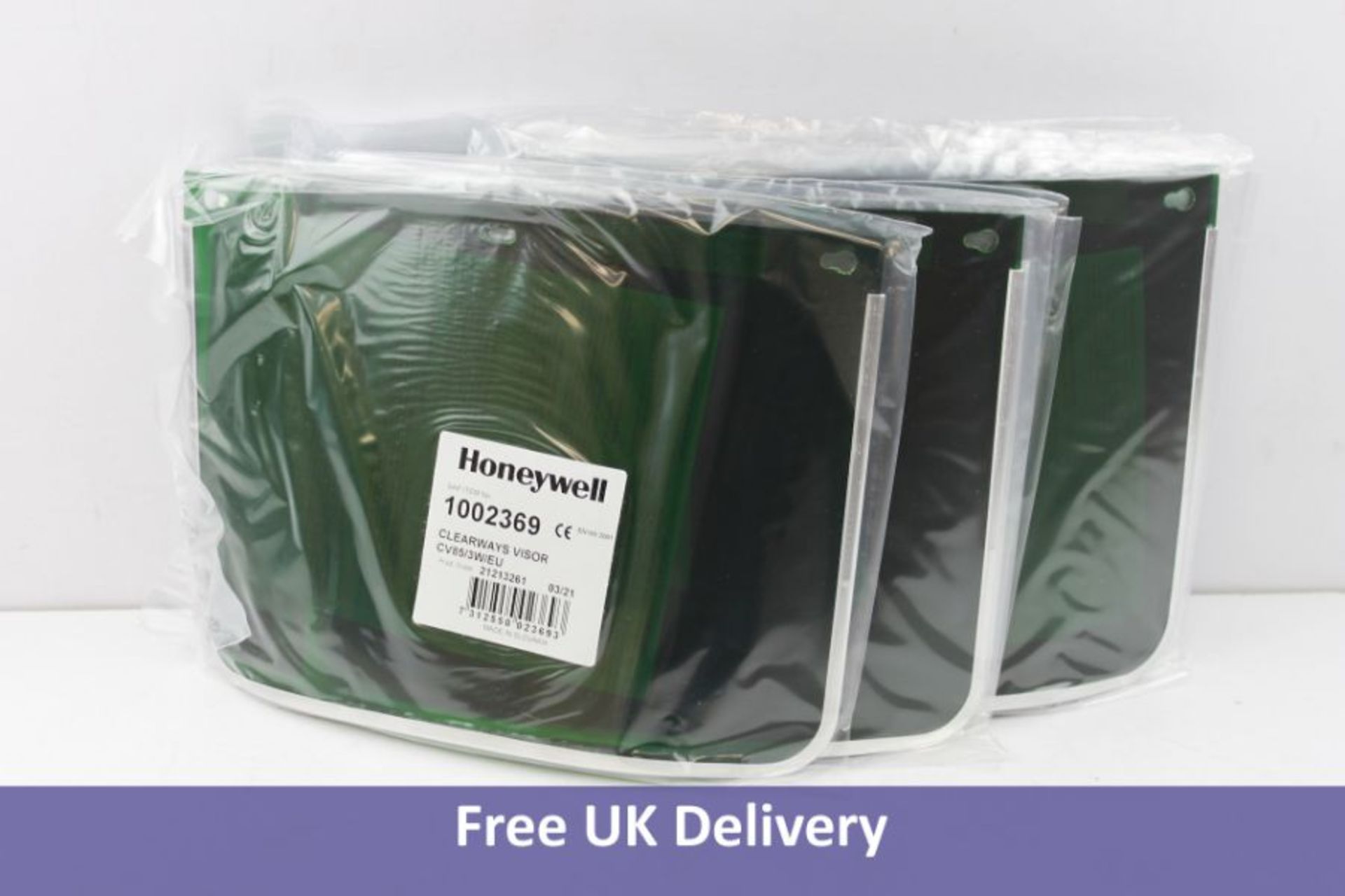 Ten Honeywell 1002369 Clearways Visors, CV85/5W/EU, Green