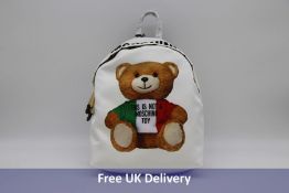 Moschino Italian Teddy Backpack