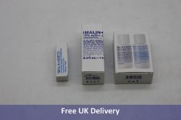 Malin Skincare Collection to include 1x 10% Sulfur Paste 14ml, 1x Renewal Moisturizer 5ml and 2x Fac