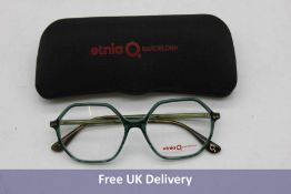 Three Etnia Barcelona Acetate Optical Frame Glasses to Include 1x Downey Havana, Green, 1x Estoril C