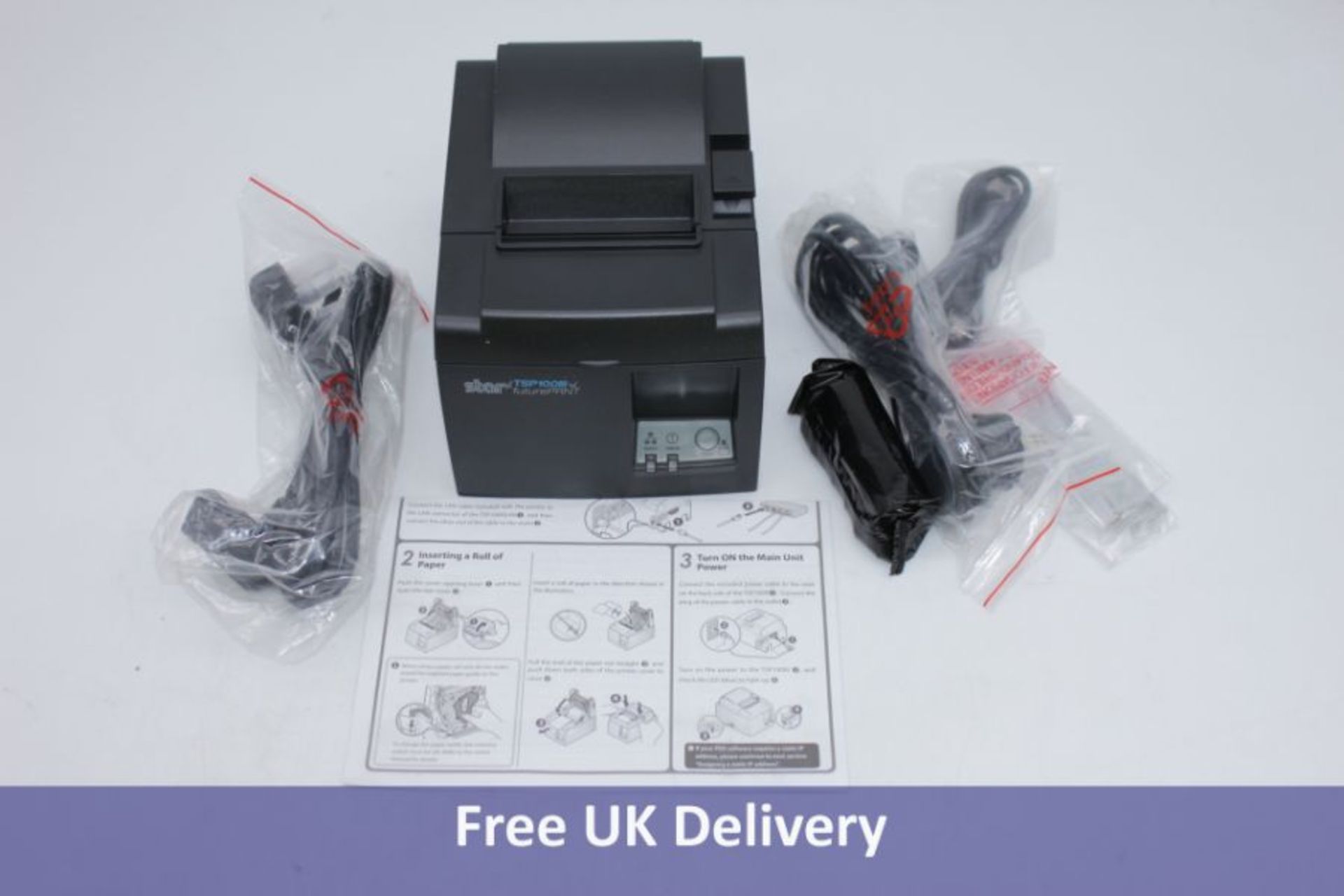 Star TSP143 III Receipt Printer, Dark Grey