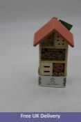 Eight Buddy Wild Eco Friendly Insect Hotels Made From Natural Wood, 26cm x 14cm