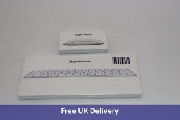 Apple Magic Mouse 2 and Apple Magic Keyboard