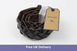 Soeur Women's Mars Belt, Dark Brown, 90 cm